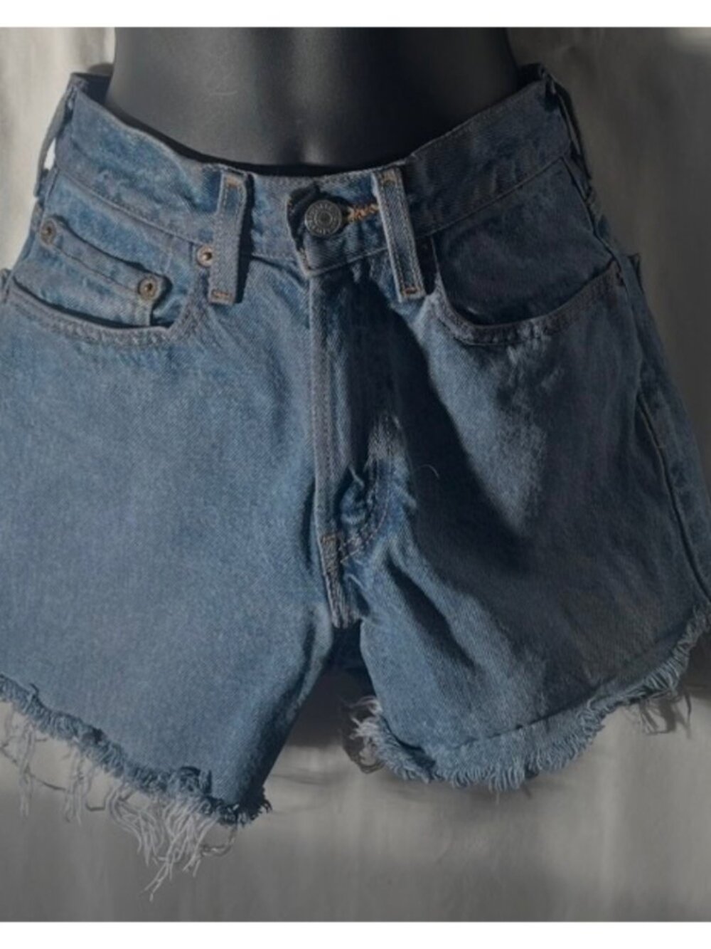Women's blue denim jean